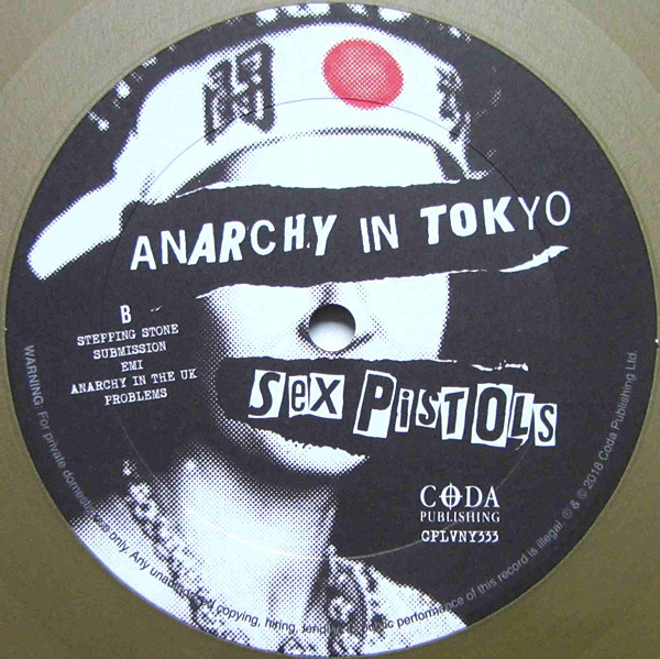 Anarchy In Tokyo (Coda Records CPLVNY333)