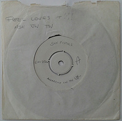 Anarchy In The UK Test Pressing