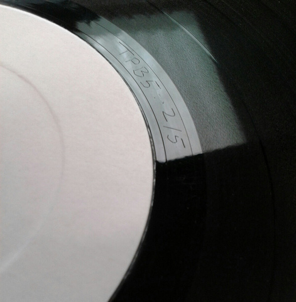 Never Mind The Bollocks: United Kingdom White Label Test Pressing with A7 B5 matrix