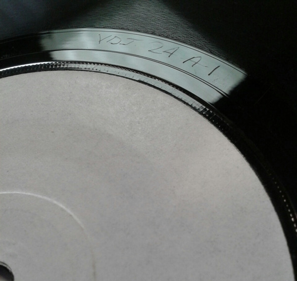 Submission 7" white label test pressing A1 matrix