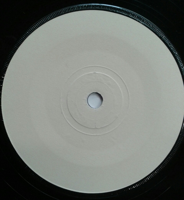 Submission 7" white label test pressing A1 matrix