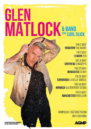 Glen Matlock UK Tour Dates