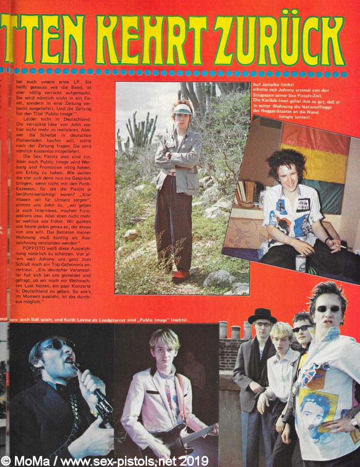 West Germany Popfoto Magazine