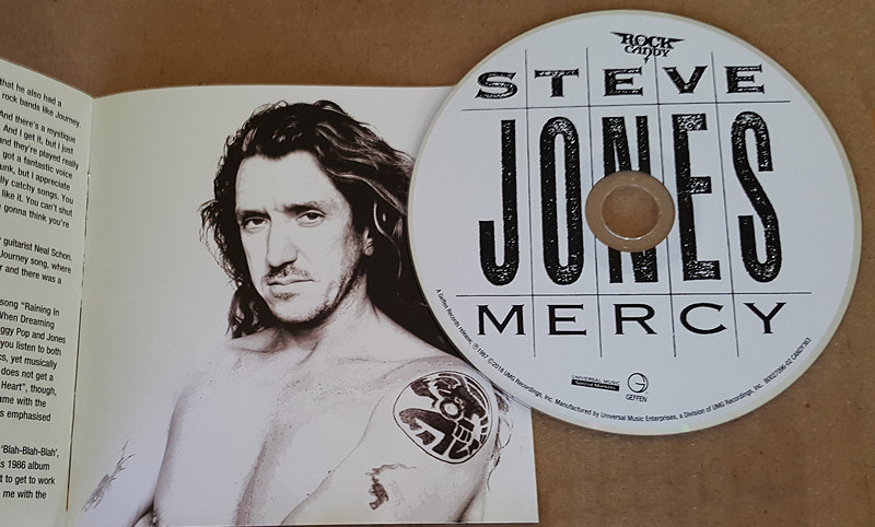 Steve Jones Mercy / Fire & Gasoline Reissues