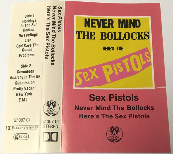 Never Mind The Bollocks West German Cassette