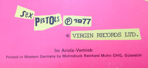 NMTB West German 12 Track Pressing