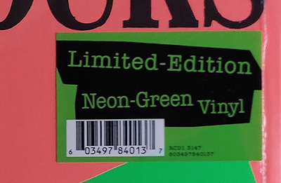 Sex Pistols - Never Mind The Bollocks: USA 2022 Neon Green Vinyl Pressing