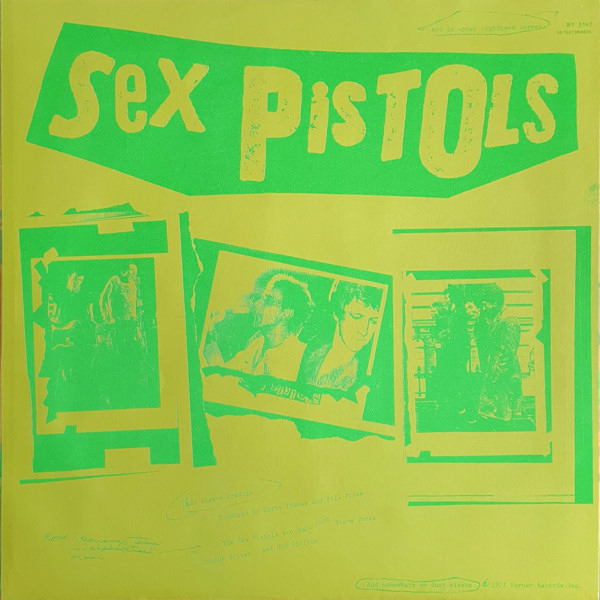 Sex Pistols - Never Mind The Bollocks: USA 2020 Pressing