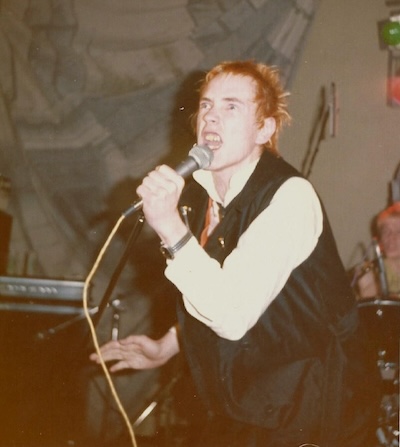 Johnny Rotten in Leeds