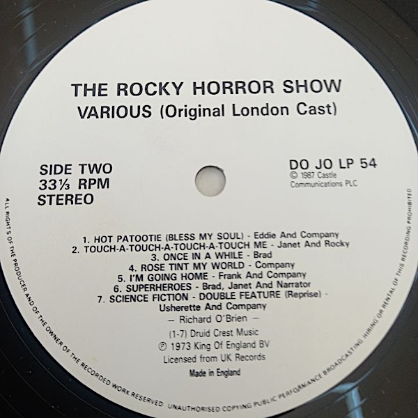 The Original Pistols Live / The Rocky Horror Show 