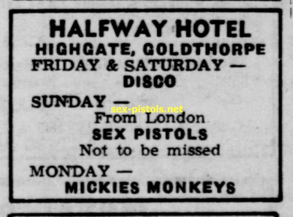 BARNSLEY: HALFWAY HOTEL HIGHGATE, GOLDTHORPE