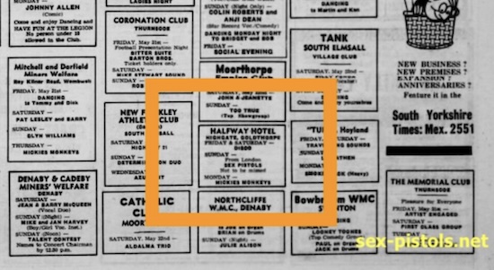 1976 live date discovered