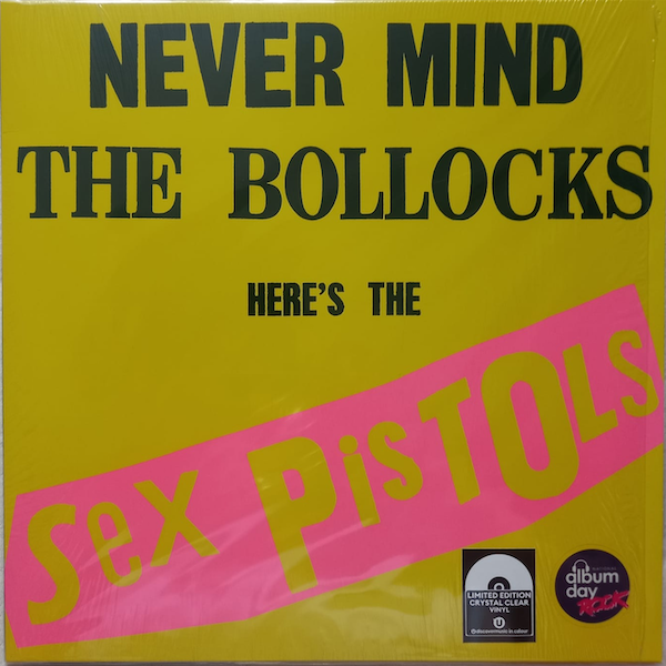 Never Mind The Bollocks: United Kingdom 2025 Crystal Clear Vinyl National Album Day