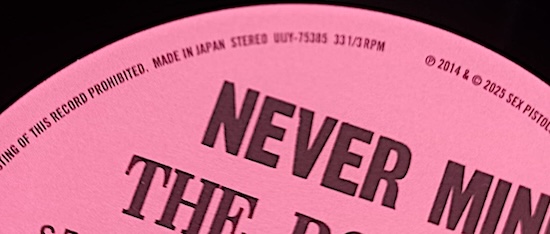 New Japnese NMTB Vinyl Pressing