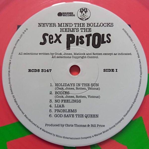 USA NMTB Clear Vinyl Pressing