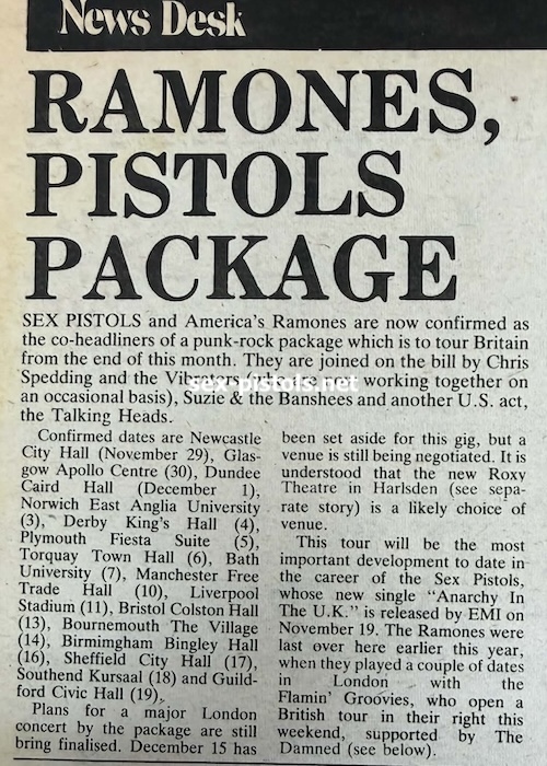 NME 13th November 1976