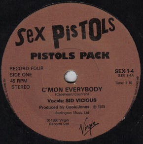 C'mon Everybody / The Great Rock 'n' Roll Swindle (Virgin SEX 1.4)