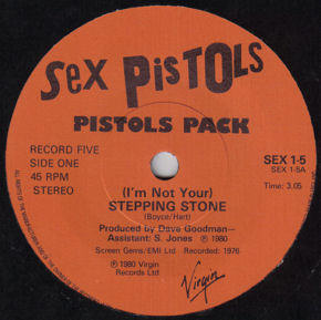 God Save The Sex Pistols Pistols Pack UK Collection I M Not Your Stepping Stone Anarchy
