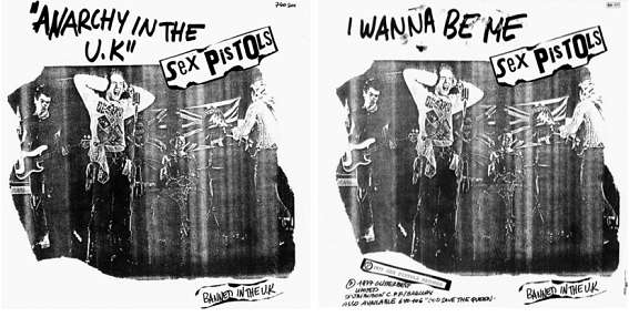Anarchy In The U.K. / I Wanna Be Me (Barclay 740 501)