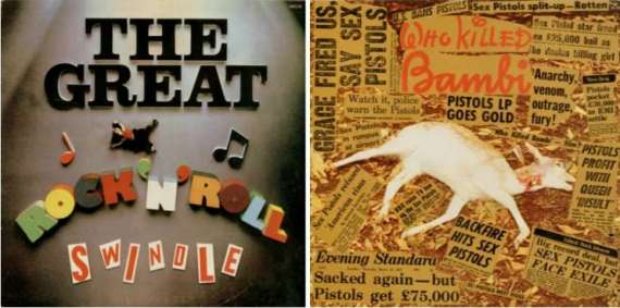 God Save The Sex Pistols French Vinyl Releases The Great Rock N Roll Swindle Double Album