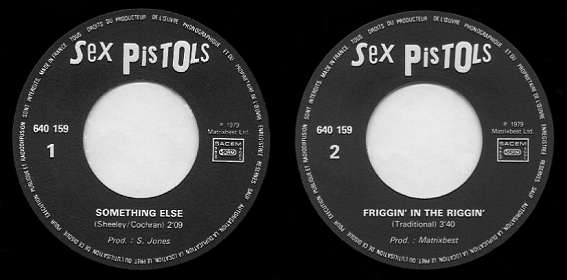 Something Else / Friggin' In The Riggin' (Barclay 640 159)