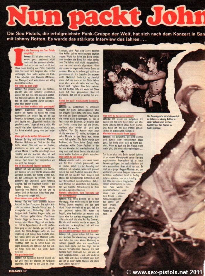 Bravo Magazine February 1978.