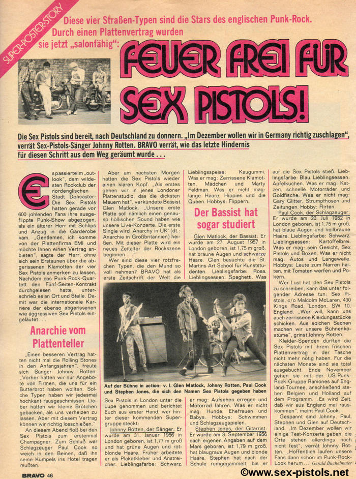 BRAVO MAGAZINE NOVEMBER 1976