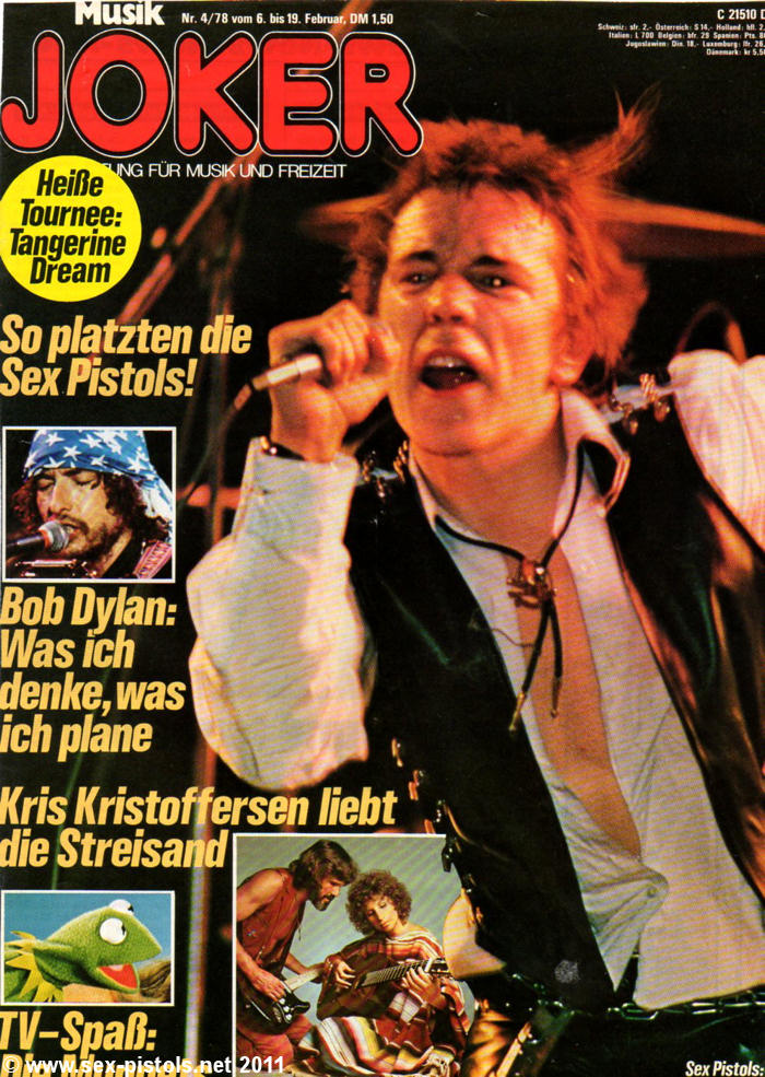 Musik Joker Magazine February 1978.