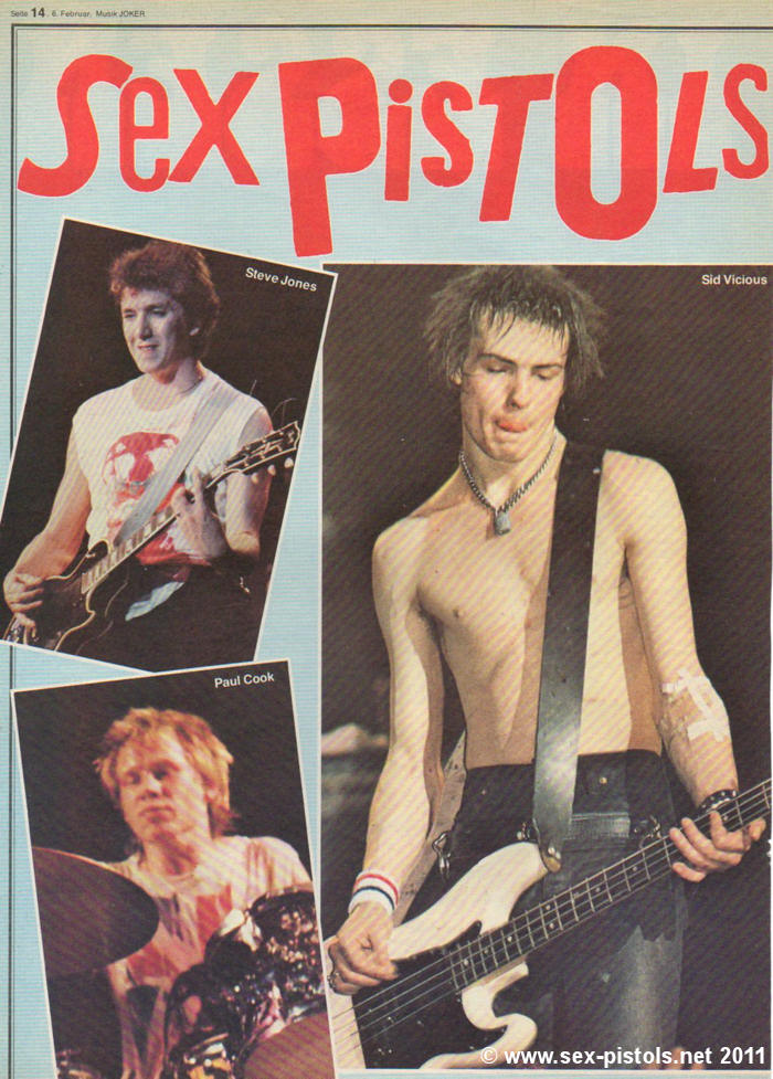 God Save The Sex Pistols West Germany Musik Joker