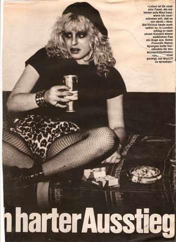 Stern Magazine 1979. Sid Vicious Dead.