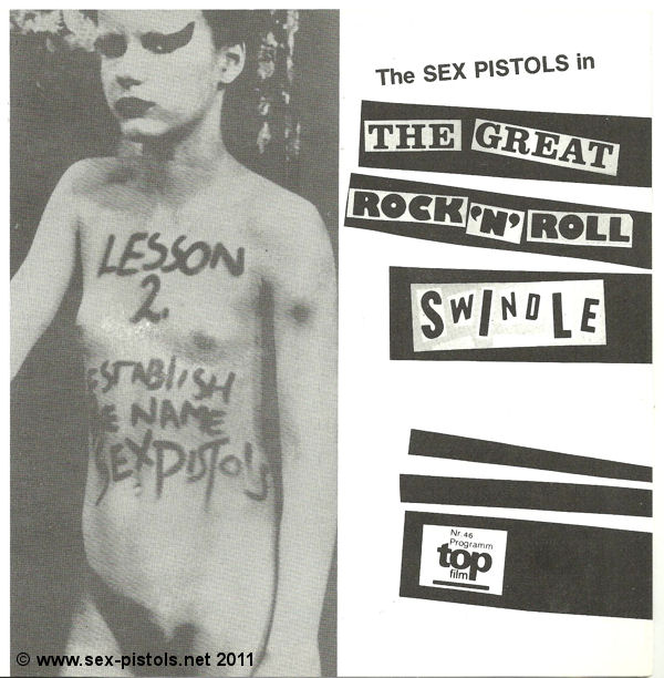 God Save The Sex Pistols - The Great Rock 'N' Roll Swindle