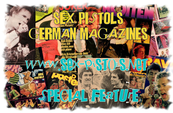 German Magazines Special www.sex-pistols.net Feature