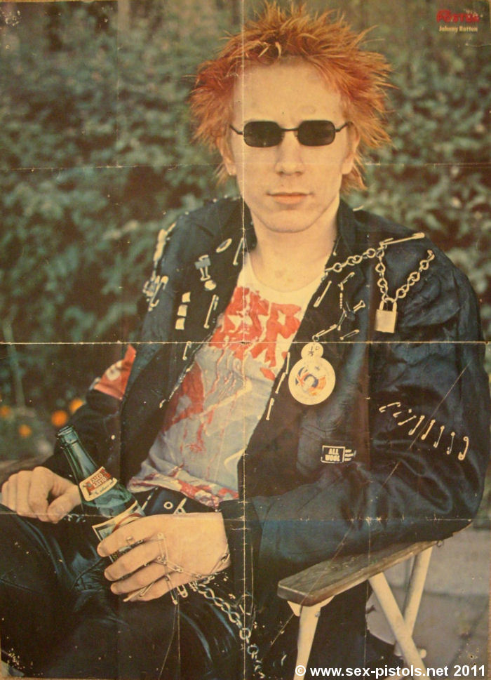 "Super Poster" Johnny Rotten 1978.