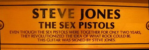 Steve Jones' Guitar