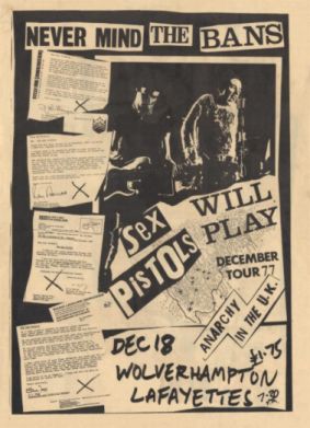 Wolverhampton gig poster