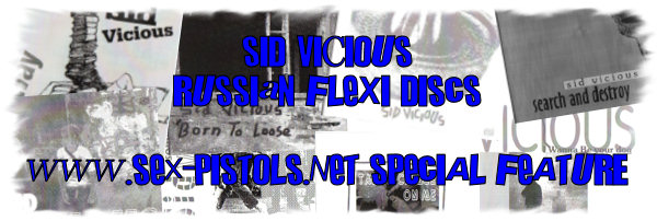 Sid Vicious Russian Flexi Discs Index