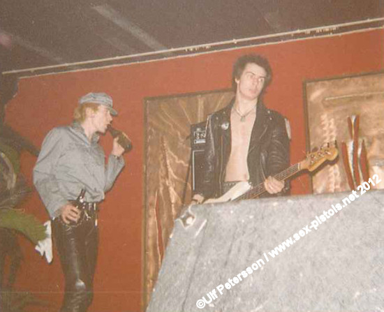 Sex Pistols: 24th July 1977, Växjö, Disco Barbarella