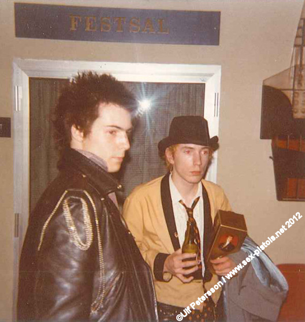 God Save The Sex Pistols Sex Pistols 23rd July Växjö Esso Motor Hotel July 1977 Page Two