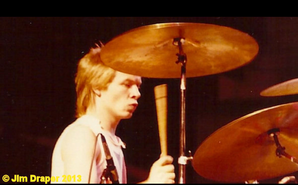 Paul at the soundcheck