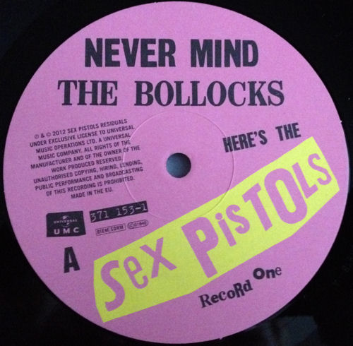 Never Mind The Bollocks, Here's The Sex Pistols (Universal SexPisdv1977)