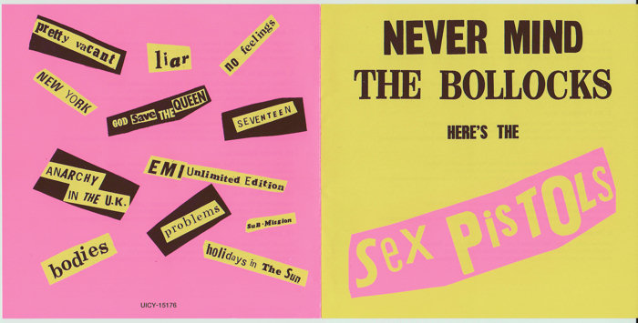 Sex Pistols - Never Mind The Bollocks: Japan UMC 2012 CD