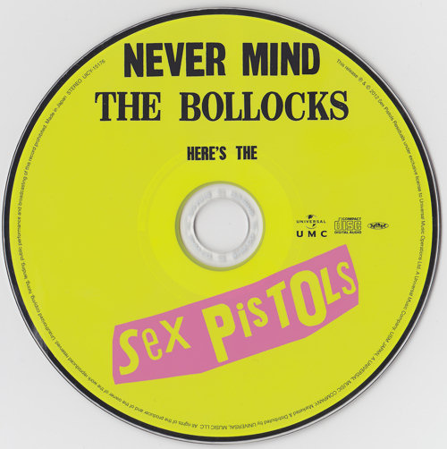 Sex Pistols - Never Mind The Bollocks: Japan UMC 2012 CD