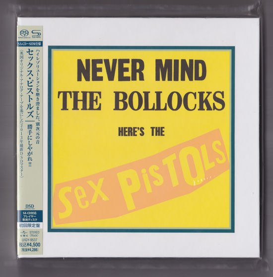 Never Mind The Bollocks: Japan Universal 2013 Super High Material Super Audio CD