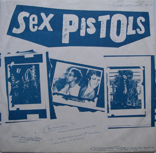 Never Mind The Bollocks: USA Third Pressing