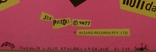 Never Mind The Bollocks, Here's The Sex Pistols (Wizard ZL 225)