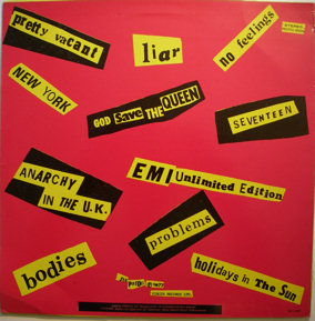 Never Mind The Bollocks: Greece Re-issue Pressing