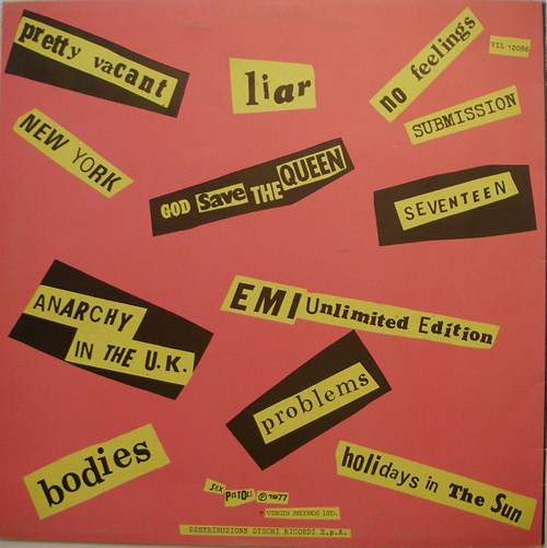 Never Mind The Bollocks, Here's The Sex Pistols (Virgin VIL 12086)