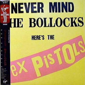 Never Mind The Bollocks Japan Virgin 1988 pressing