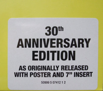 Never Mind The Bollocks UK 30th Anniversary Pressing