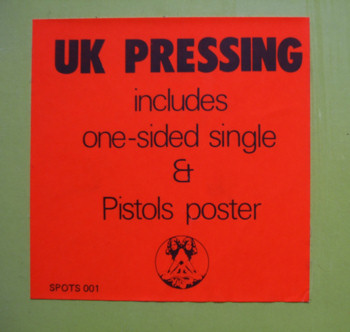 Never Mind The Bollocks, Here's The Sex Pistols (Virgin V2086) (SPOT 001)